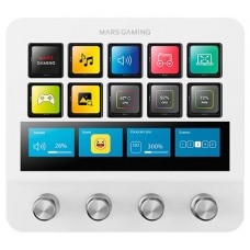 CONTROL DECK PRO MARS GAMING MSDPRO 10 TECLAS LCD