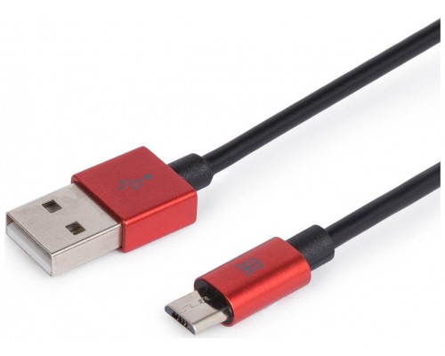 Maillon Technologique Premium MTPMUR241 cable USB 1 m USB 2.0 USB A Micro-USB B Rojo