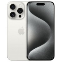 Apple iPhone 15 Pro 15,5 cm (6.1") SIM doble iOS 17 5G USB Tipo C 256 GB Titanio, Blanco