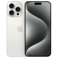 Apple iPhone 15 Pro Max 17 cm (6.7") SIM doble iOS 17 5G USB Tipo C 256 GB Titanio, Blanco