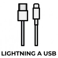 Cable lightning a usb tipo a