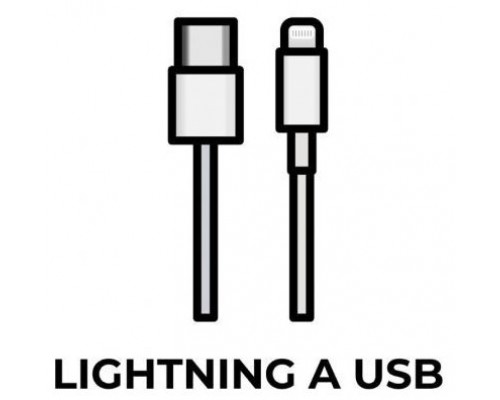 Cable lightning a usb tipo a