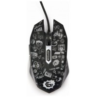 Gembird MUS-6B-GRAFIX-01 ratÃ³n Oficina mano derecha USB tipo A Ã“ptico 3600 DPI
