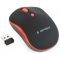 Gembird WIRELESS OPTICAL MOUSE MUSW-4B-03-R 1600DP - Maus ratÃ³n Oficina Ambidextro RF inalÃ¡mbrico Ã“ptico 1600 DPI