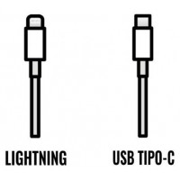 Cable usb tipo c a lightning