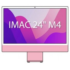 Apple iMac Apple M M4 59,7 cm (23.5") 4480 x 2520 Pixeles PC todo en uno 16 GB 256 GB SSD macOS Sequoia Wi-Fi 6E (802.11ax) Rosa