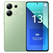 Xiaomi Redmi Note 13 16,9 cm (6.67") Ranura hÃ­brida Dual SIM Android 12 4G USB Tipo C 8 GB 256 GB 5000 mAh Verde, Color menta