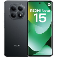 Xiaomi Redmi Note 15 17,2 cm (6.77") 4G 8 GB 256 GB 6000 mAh Negro Xiaomi Redmi Note 15 17,2 cm (6.77") 4G 8 GB 256 GB 6000 mAh Negro