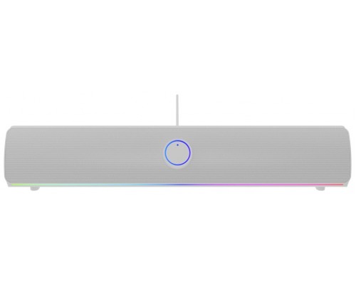 GENESIS NCS-2305 altavoz soundbar Blanco 2.0 canales 10 W