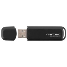 NATEC Scarab 2 lector de tarjeta USB 3.2 Gen 1 (3.1 Gen 1) Type-A Negro