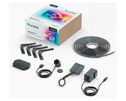 Kit inicial iluminacion tv nanoleaf 4d