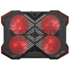 GENESIS Oxid 260 almohadilla frÃ­a 43,9 cm (17.3") 1010 RPM Negro, Rojo