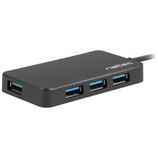 NATEC Silkworm USB 2.0 Type-C 5000 Mbit/s Negro