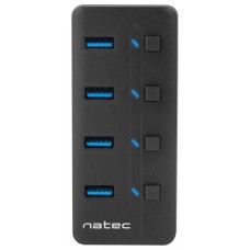 NATEC MANTIS USB 2.0 Type-B 5000 Mbit/s Negro