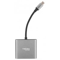 NATEC Fowler Mini USB 2.0 Type-C Gris