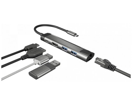 NATEC Fowler Go USB 3.2 Gen 1 (3.1 Gen 1) Type-C Acero inoxidable