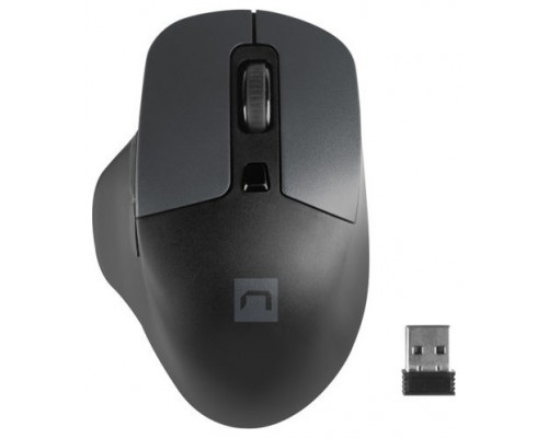 NATEC BlackBird 2 ratÃ³n Oficina Ambidextro RF inalÃ¡mbrico IR LED 1600 DPI