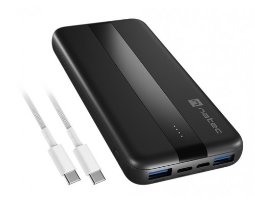 NATEC TREVI SLIM Q V2 PolÃ­mero de litio 10000 mAh Negro