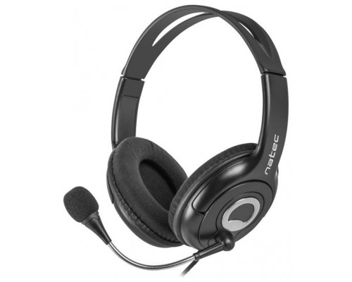 NATEC Bear 2 Auriculares AlÃ¡mbrico Diadema Negro