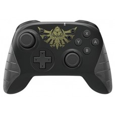 Gamepad hori wireless zelda negro nintendo