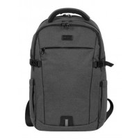 NATEC NTO-2226 mochila City backpack Negro, Gris PoliÃ©ster