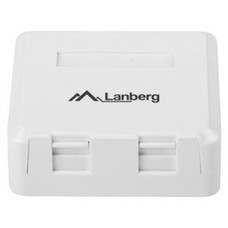 Lanberg OK1-0002-W caja de conexiones de red Cat6 Blanco