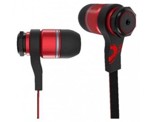 Ozone TriFX Auriculares AlÃ¡mbrico Dentro de oÃ­do Llamadas/MÃºsica Negro, Rojo