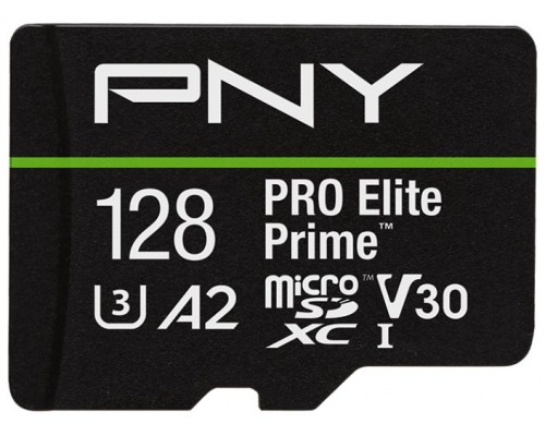 PNY PRO Elite Prime 128 GB MicroSDXC UHS-I Clase 10