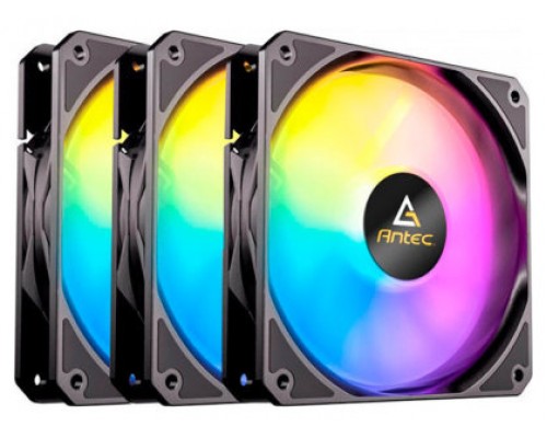 Antec P12 ARGB Carcasa del ordenador Ventilador Negro 3 pieza(s) Antec P12 ARGB Carcasa del ordenador Ventilador Negro 3 pieza(s)