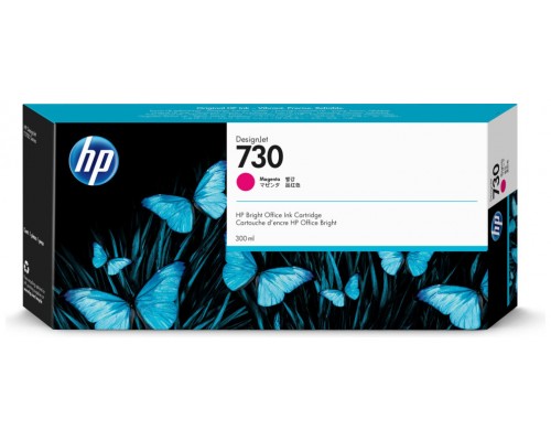 Cartucho tinta hp 730 magenta 300ml