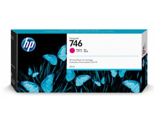 HP 746 300-ml Magenta DesignJet Ink Cartridge cartucho de tinta 1 pieza(s) Original