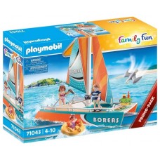 Playmobil family fun catamaran