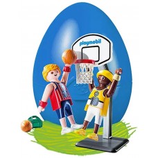 Playmobil jugadores baloncesto