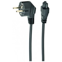 Gembird PC-186-ML12-0.5M cable de transmisi&Atilde;&sup3;n Negro 0,5 m CEE 7/7 C5 acoplador