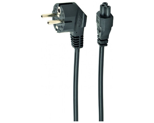 Gembird PC-186-ML12-0.5M cable de transmisi&Atilde;&sup3;n Negro 0,5 m CEE 7/7 C5 acoplador