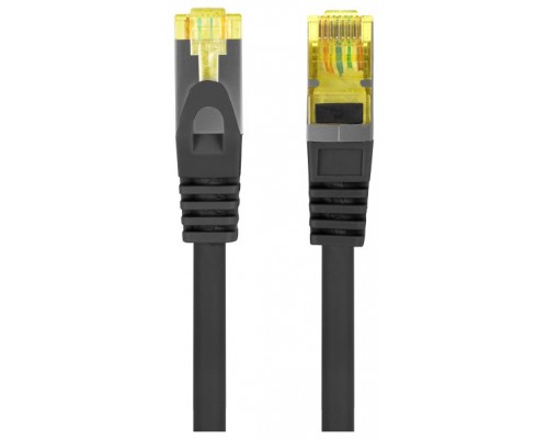 Lanberg PCF6A-10CU-0200-BK cable de red Negro 2 m Cat6a S/FTP (S-STP)