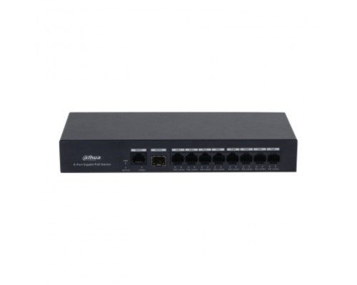 Dahua Technology PFS3110-8GT-65 switch No administrado L2 Gigabit Ethernet (10/100/1000) EnergÃa sobre Ethernet (PoE) Negro Dahua Technology PFS3110-8GT-65 switch No administrado L2 Gigabit Ethernet (10/100/1000) EnergÃa sobre Ethernet (PoE) Negro