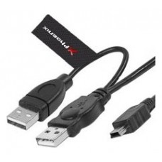 Cable 2 conectores usb 2.0 a