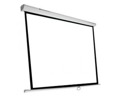 Pantalla manual videoproyector pared y techo