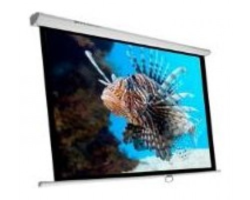 Pantalla manual videoproyector pared y techo