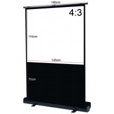 Pantalla phoenix portátil proyección 72 pulgadas 145cm