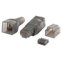 Lanberg PLUA-6000TL conector RJ-45 Transparente