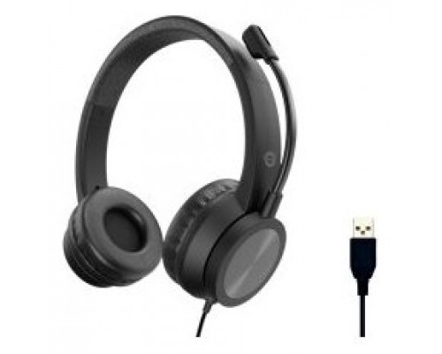 HEADSET CONCEPTRONIC POLONA05B CONEXION USB-A