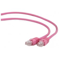Gembird RJ45/RJ45 Cat5e 3m cable de red Rosa U/UTP (UTP)