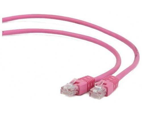 Gembird RJ45/RJ45 Cat5e 3m cable de red Rosa U/UTP (UTP)
