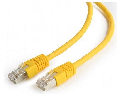 Gembird PP6-1M/Y cable de red Amarillo Cat6 F/UTP (FTP)