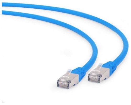 Gembird PP6A-LSZHCU-B-0.5M cable de red Azul 0,5 m Cat6a S/FTP (S-STP)