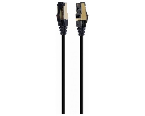 Gembird PP8-LSZHCU-BK-0.25M cable de red Negro 0,25 m Cat8 S/FTP (S-STP)