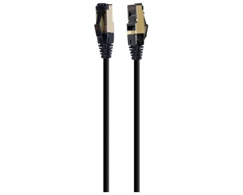 Gembird PP8-LSZHCU-BK-0.5M cable de red Negro 0,5 m Cat8 S/FTP (S-STP)