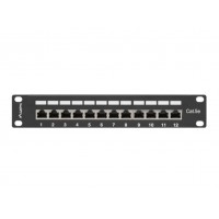 Lanberg PPF5-9012-B panel de parcheo 1U